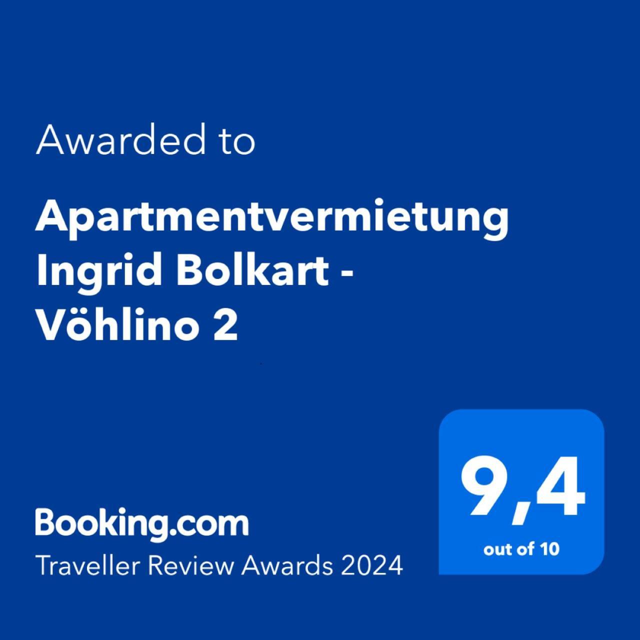 Apartmentvermietung Ingrid Bolkart - Voehlino 2 伊勒蒂森 外观 照片